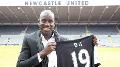 Demba Ba:/Westham United - Newcastle United/